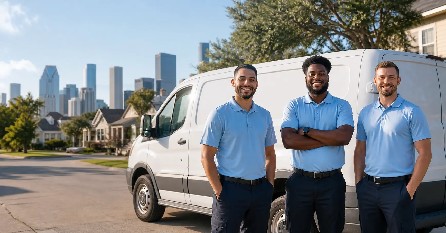 Mobile locksmith team serving Houston service locations