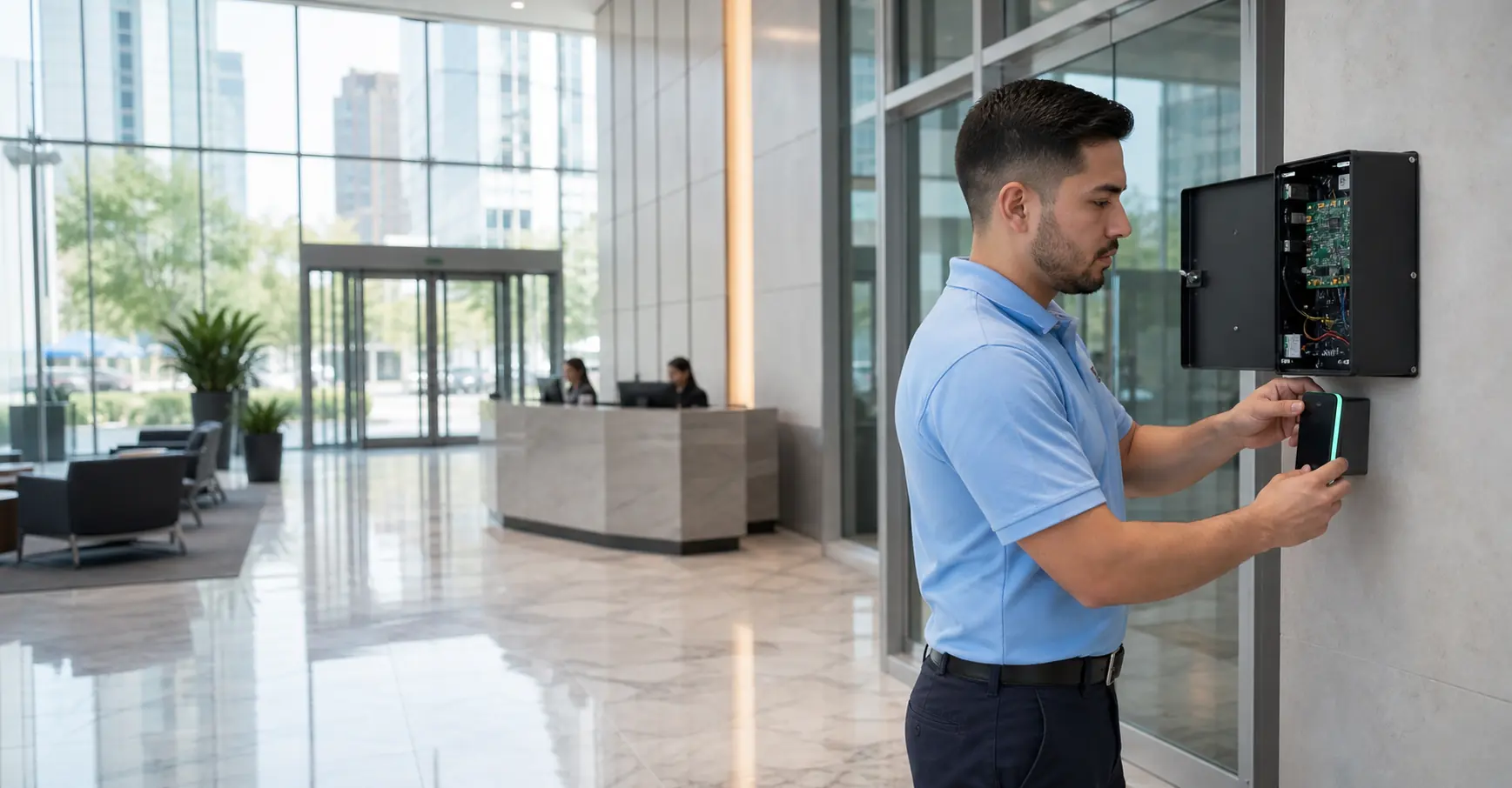 Access Control Houston TX service photo Access Control Houston TX mobile service in Houston