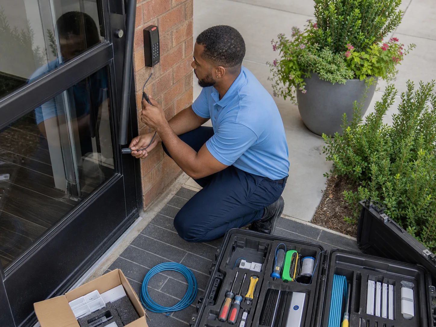 Master Key Systems — Local Locksmith Houston TX Master Key Systems for Access Control Houston TX in Houston