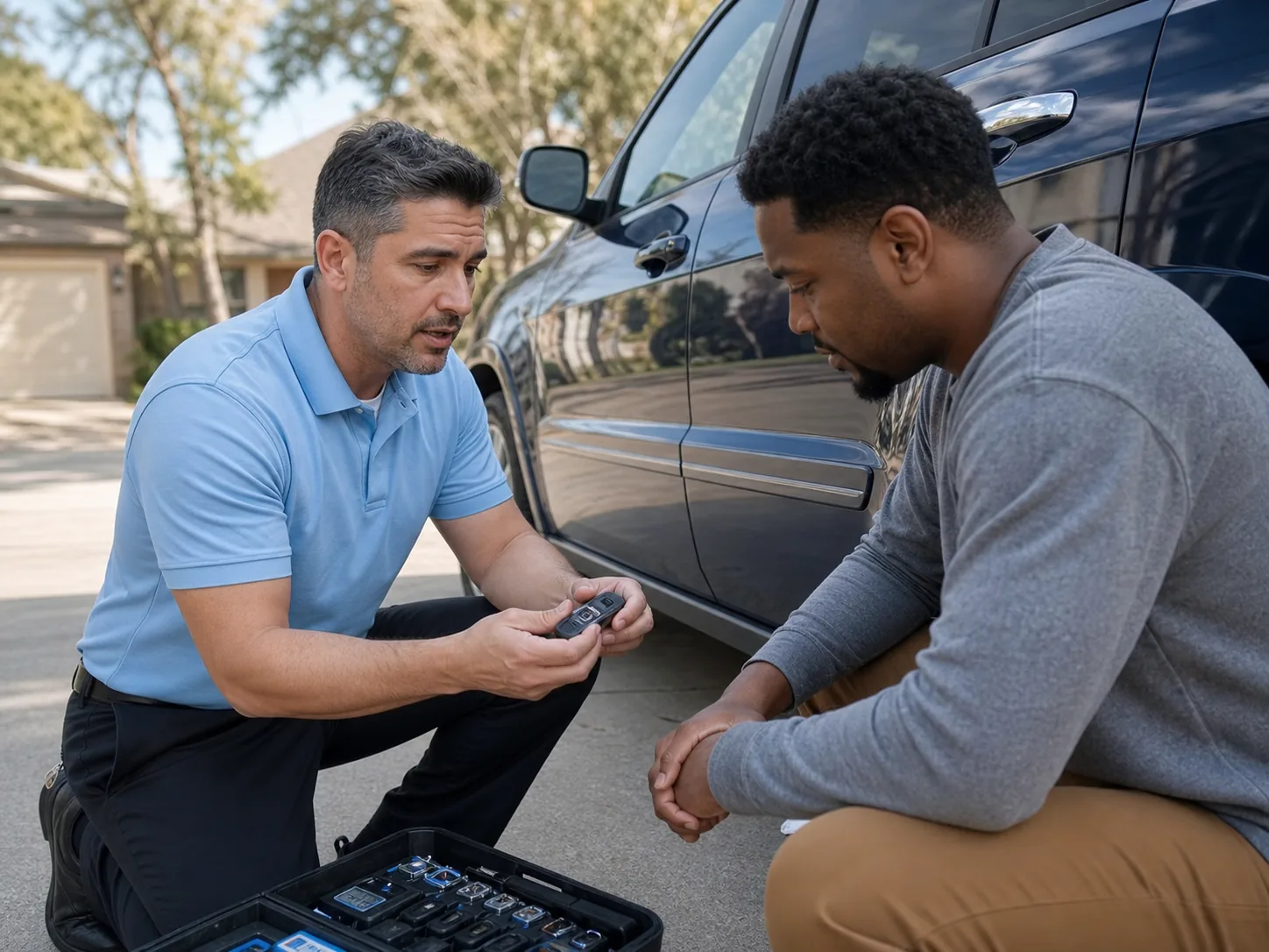 Mobile Locksmith Service Wherever Your Vehicle Is Located — Local Locksmith Houston TX Mobile Locksmith Service Wherever Your Vehicle Is Located for Automotive Locksmith Houston TX in Houston