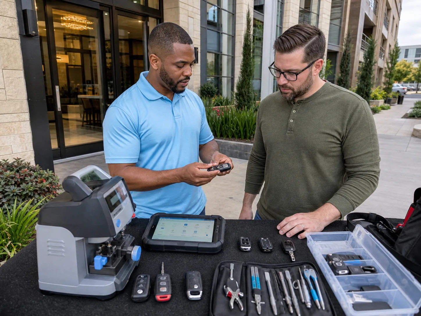 Mobile Car Key Replacement Service — Local Locksmith Houston TX Mobile Car Key Replacement Service for Car Key Replacement Houston TX in Houston